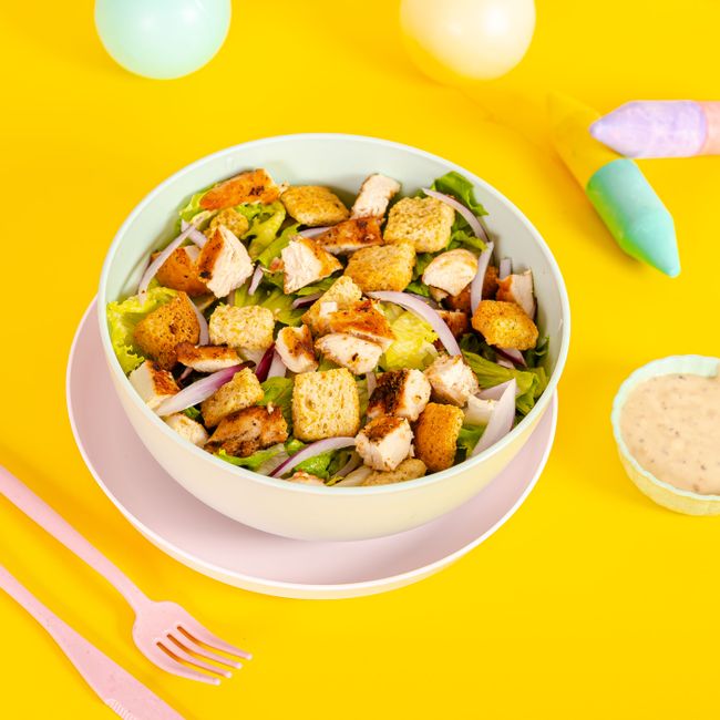 Caesar Salad mit Hähnchen