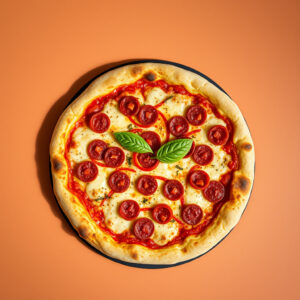 Pizza Diavolo (scharf)