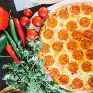 Scharfe Peperoni