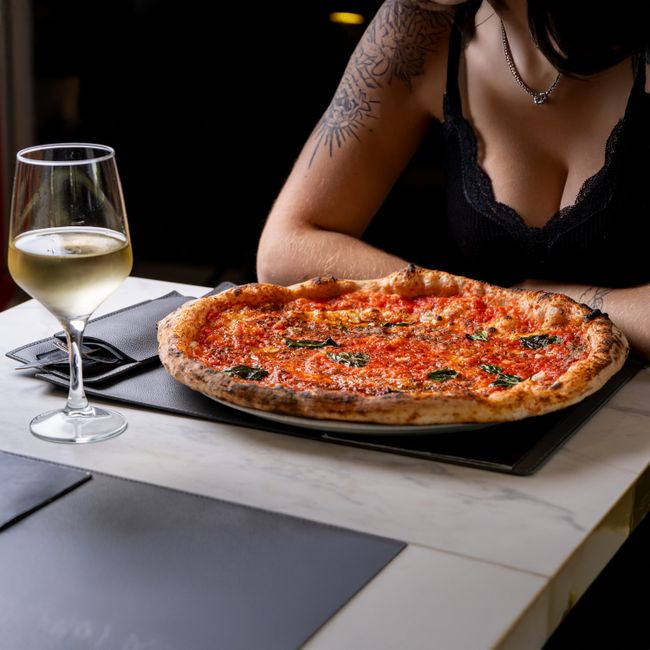 Pizza Prosciutto (Rinderschinken)