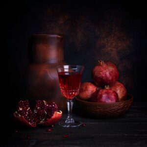 Granatapfel-Schorle